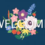 WELCOME over a bouquet of flowers to welcome patients to Vero Dental in Denver, CO